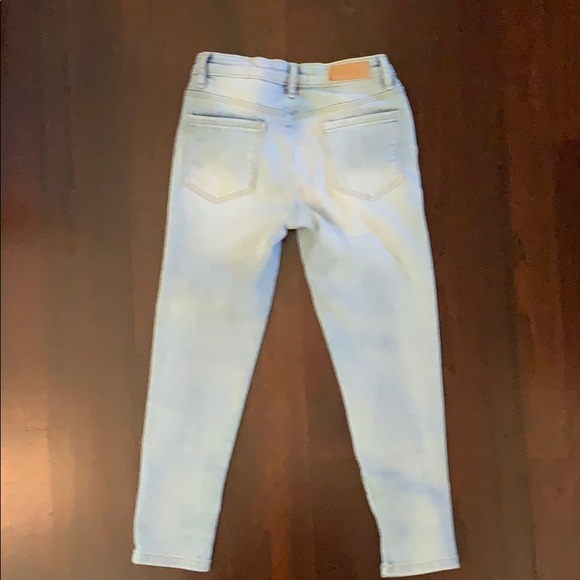 Zara Girls Embroidered Ankle Jean - Picture 7 of 7